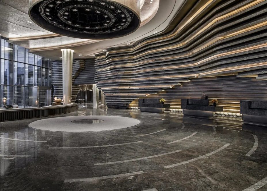 酒店大堂(上海深坑酒店)|Hotel lobby (Shanghai quarry hotel)