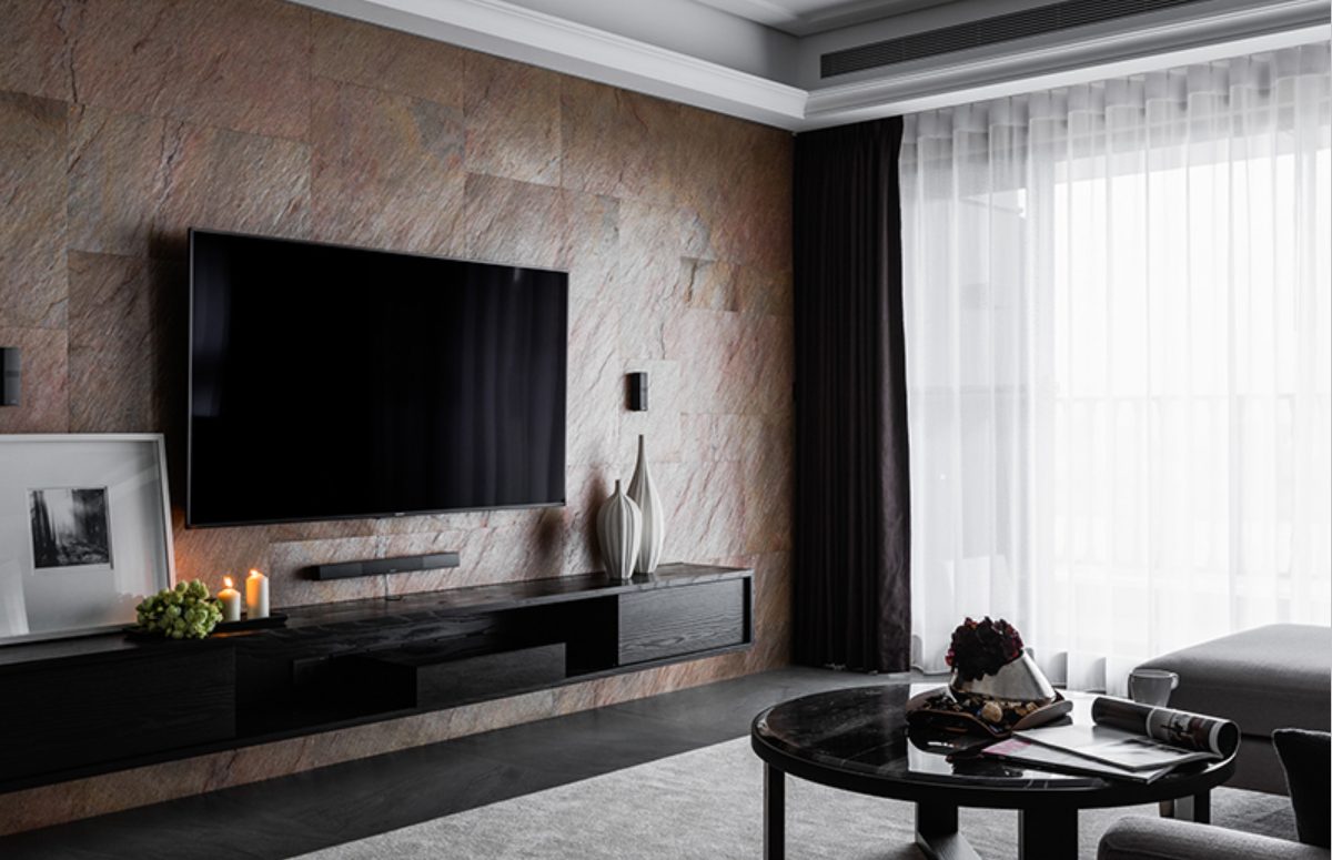 客廳電視牆|TV feature wall