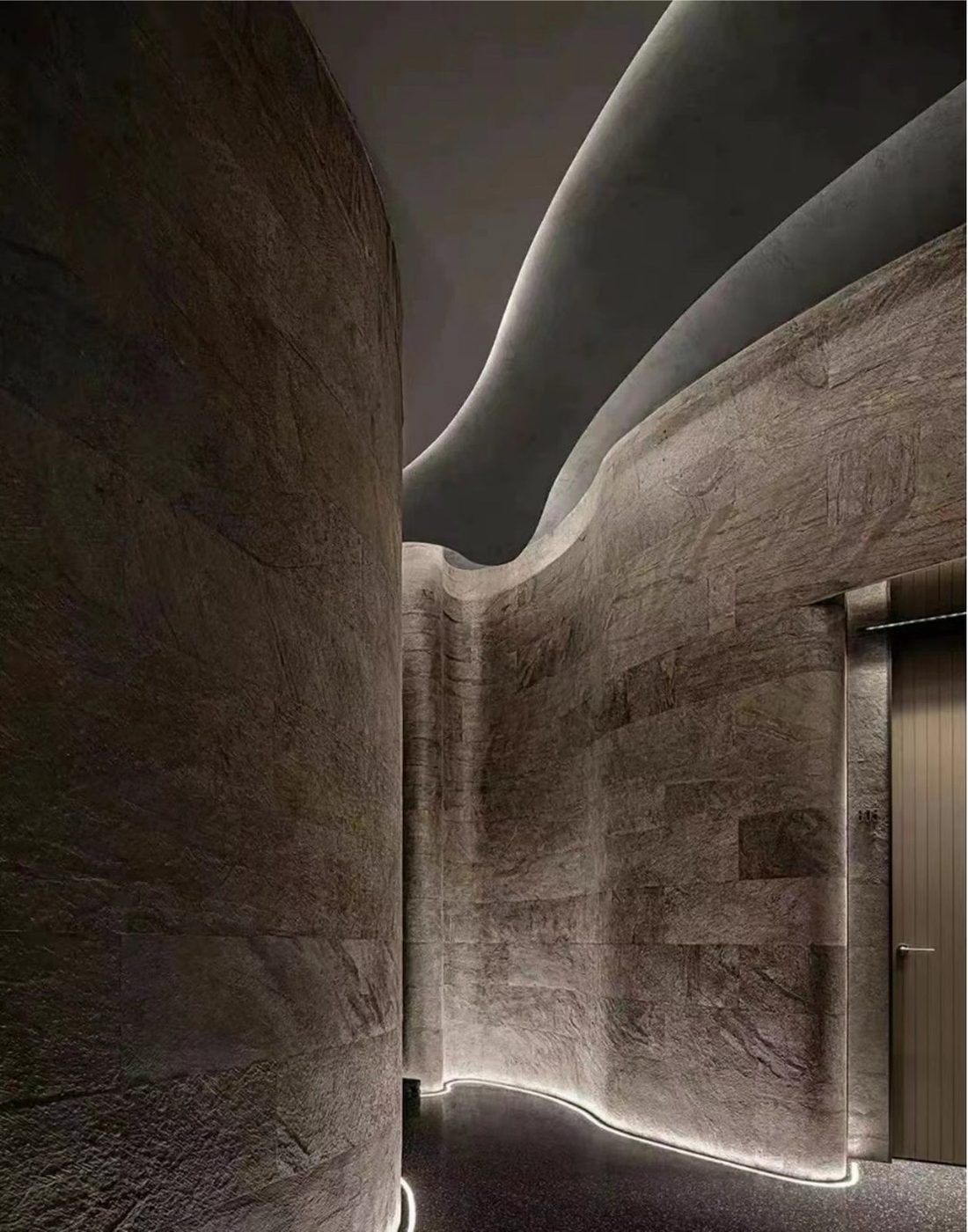 餐廳包廂廊道牆|Private dining corridor wall